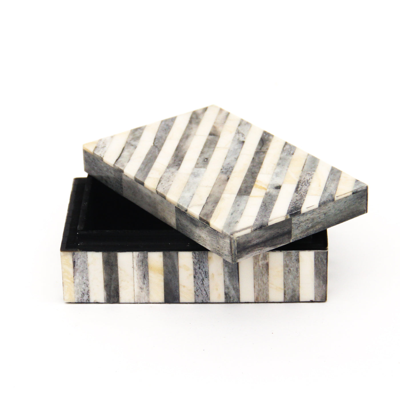 Blue And Natural Bone Box