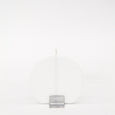 White Circle Candle