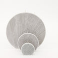 Light Grey Circle Candle