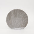 Light Grey Circle Candle