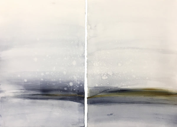 Blue Tide Diptych