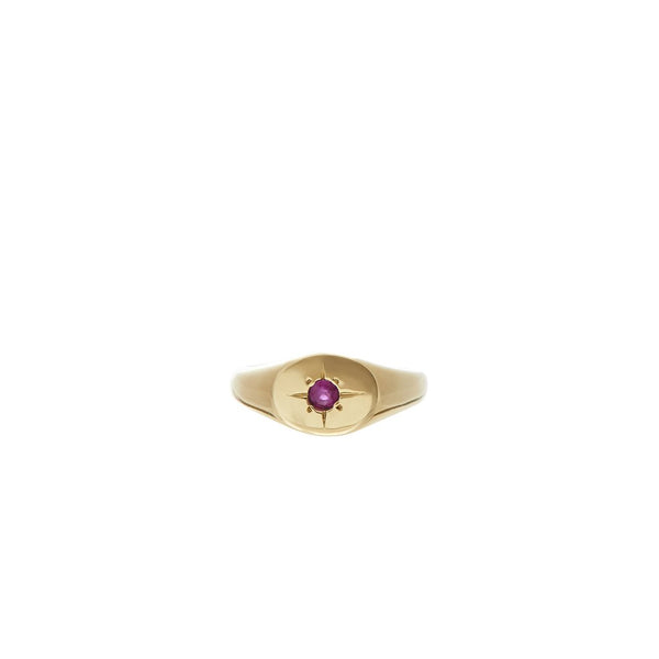 Ruby Birthstone Ring